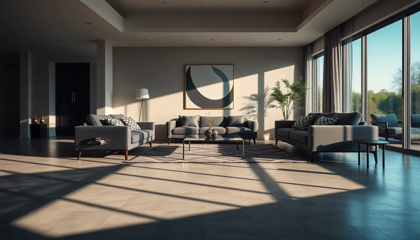 Modern Minimalist Living Room