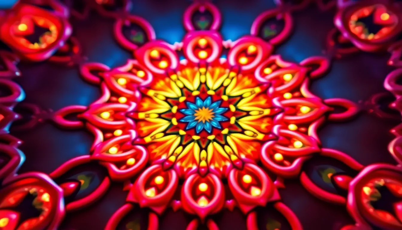 Kaleidoscopic Loops and Shapes