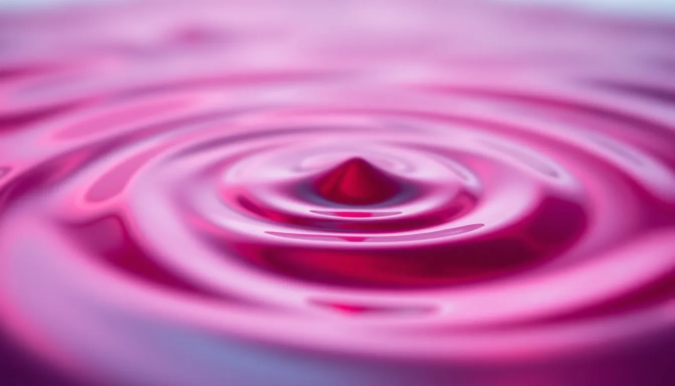 Abstract Swirling Colors in Motion