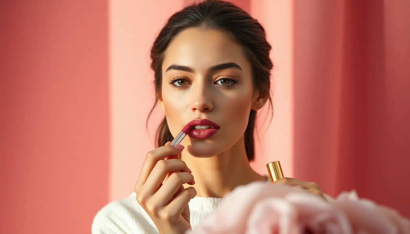 Natural Makeup Look with Denim Jacket