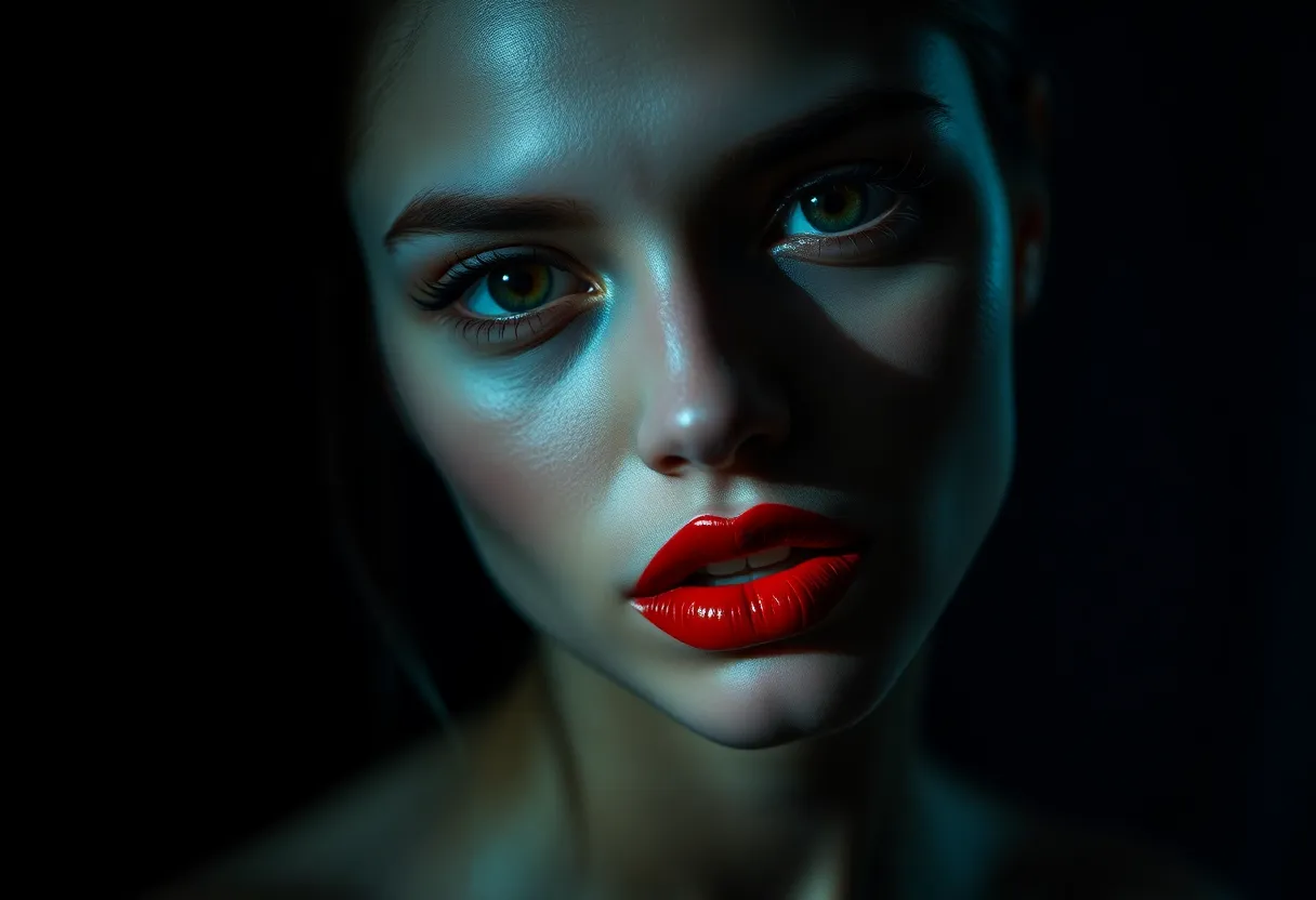 Dramatic Makeup Portrait