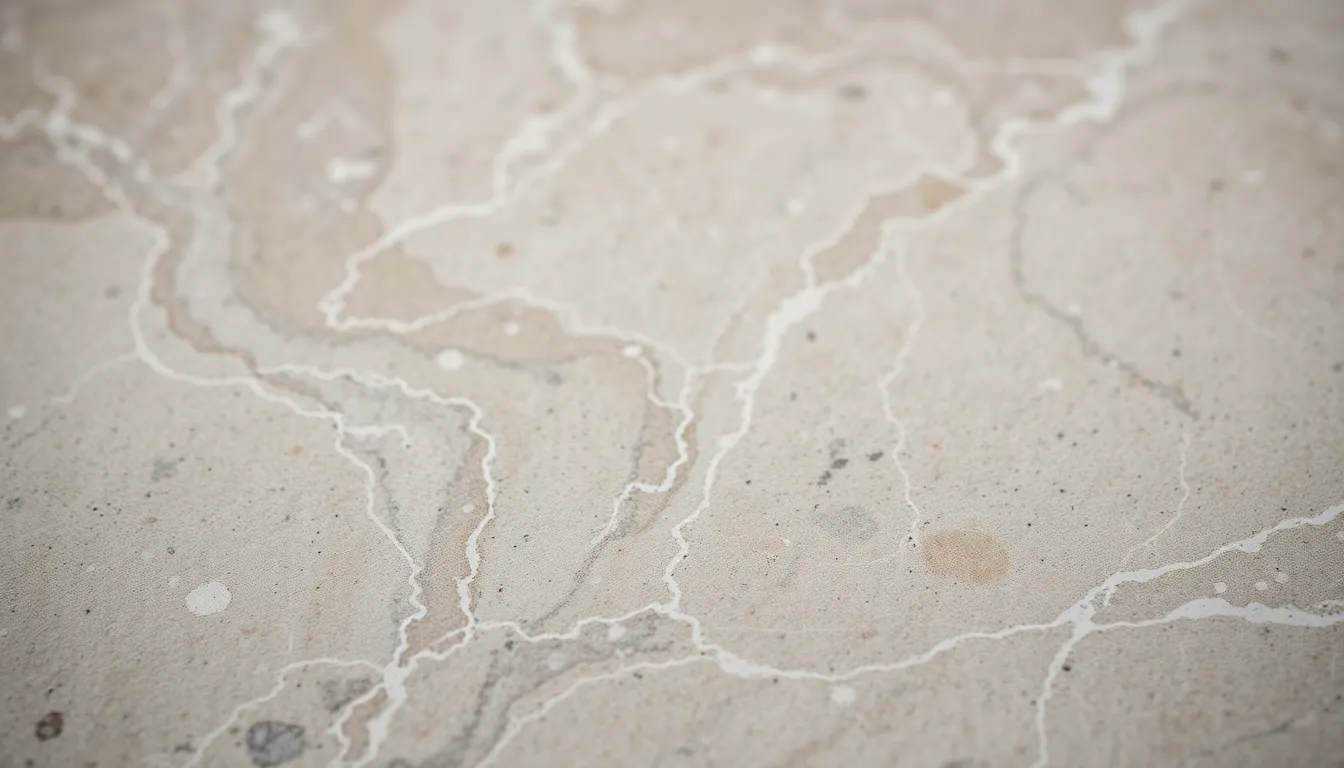 Rough Textured Marble Block An overhead view of a rough textured marble block reveals the organic beauty of stone in its raw form. The softbox lighting creates an ethereal quality, while the shallow depth of field draws focus to the intricate texture and subtle imperfections of the marble. The natural muted colors of gray and beige add a timeless quality to the image. This photograph serves as a perfect homage to the artistry of natural materials and the elegance they bring to design.
