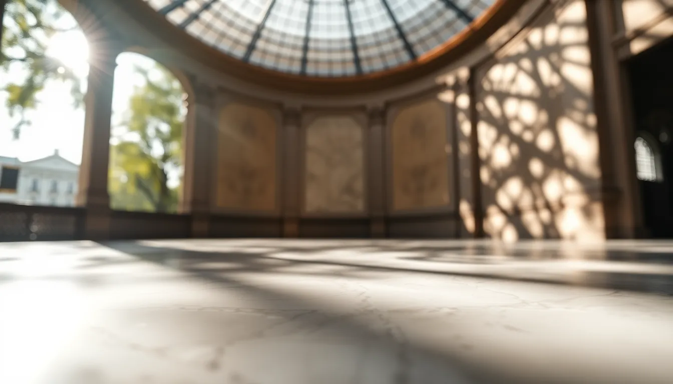 Intricate Marble Patterns in Natural Light