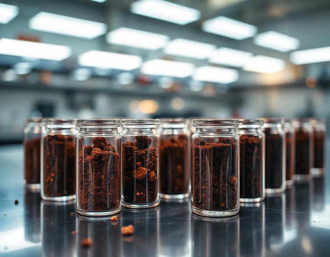 Martian Soil Samples in Laboratory Setting