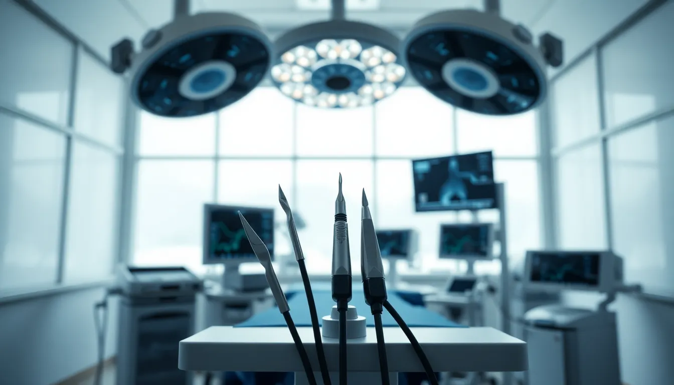 Modern Surgical Room with Advanced Equipment