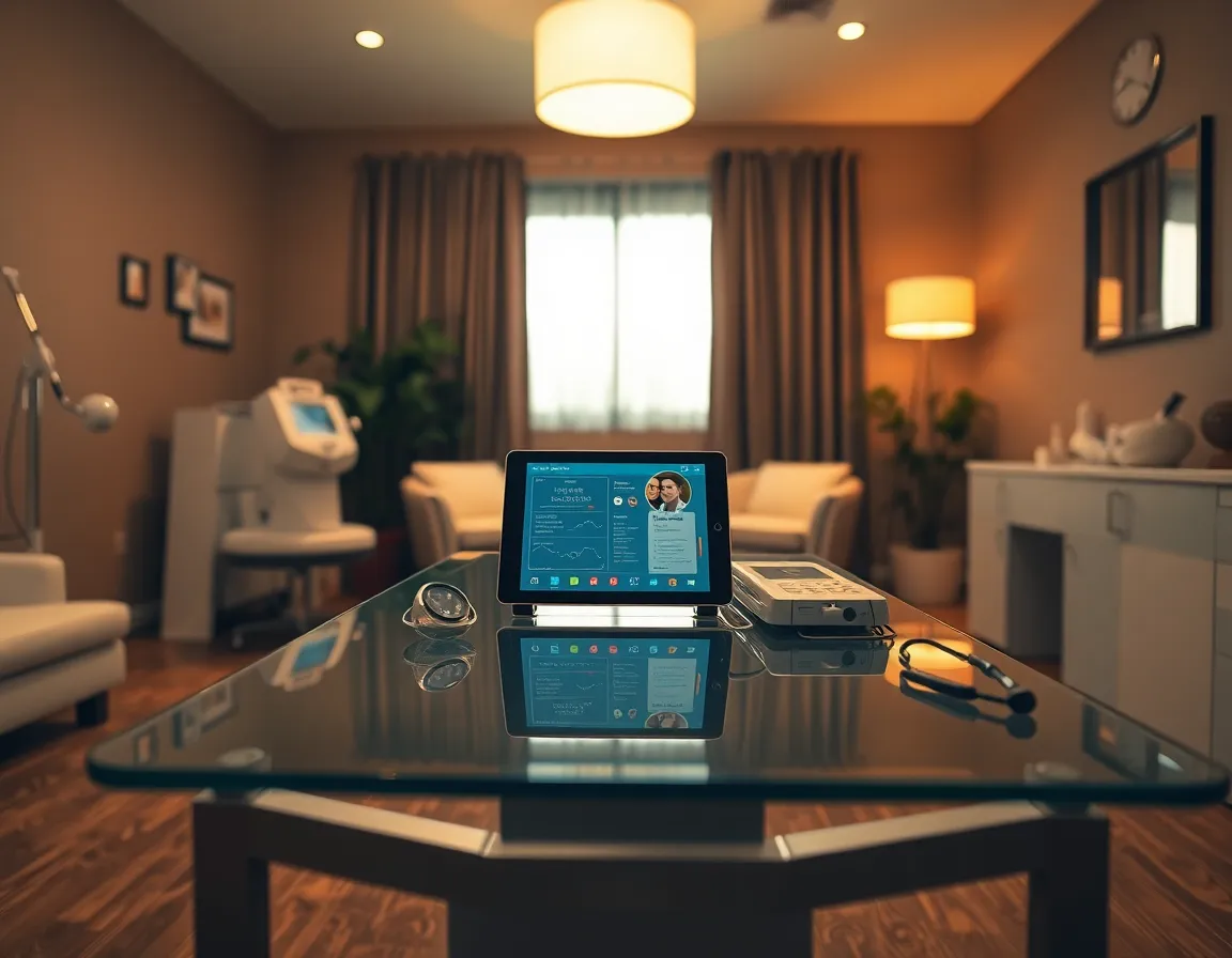 Therapist's Consultation Room with Equipment