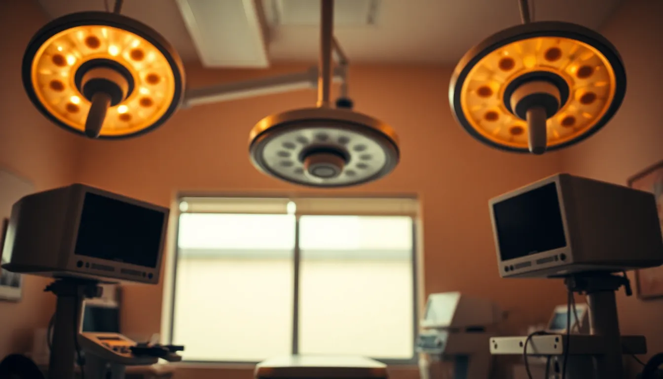 Medical Equipment in a Cozy Clinic Environment
