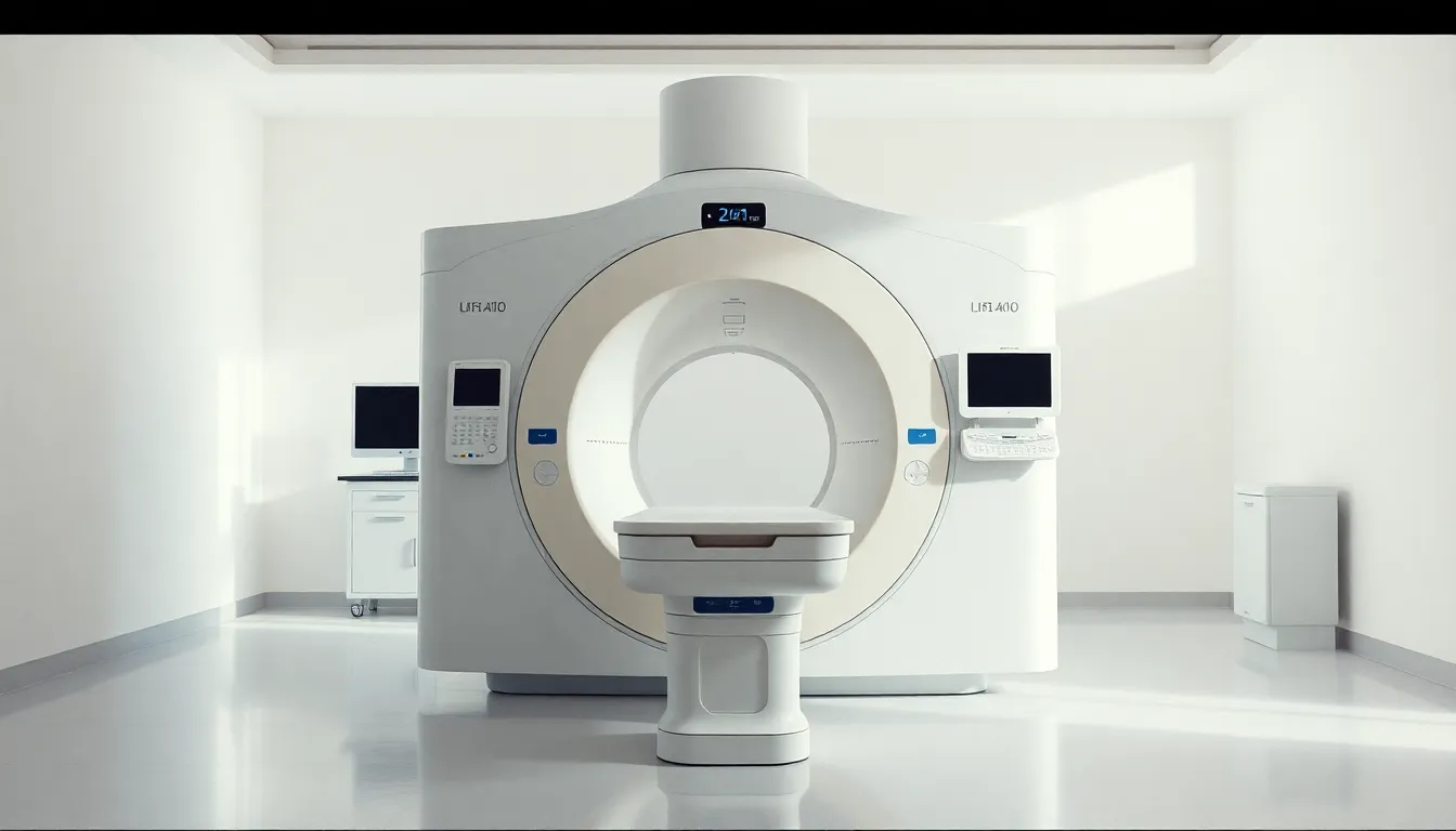 Modern MRI Machine in Medical Facility