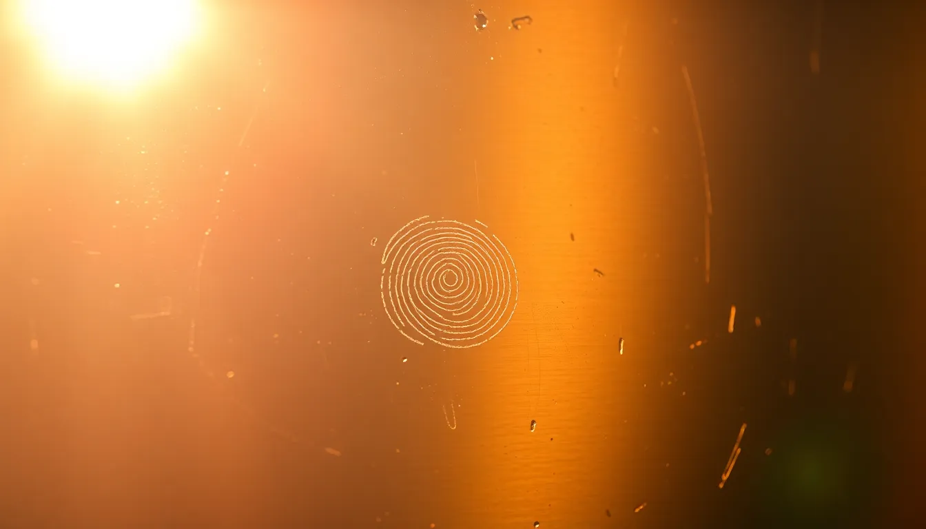 Close-Up of Brushed Stainless Steel This captivating close-up image highlights the textures of brushed stainless steel, illuminated by warm golden hour backlighting. The light creates a beautiful rim that enhances the visibility of fingerprints and smudges, showcasing the surface's interaction with everyday life. With a shallow depth of field that draws focus to the intricate details, this composition employs the rule of thirds for dynamic balance. It's a striking portrayal of metallic textures and human touch.