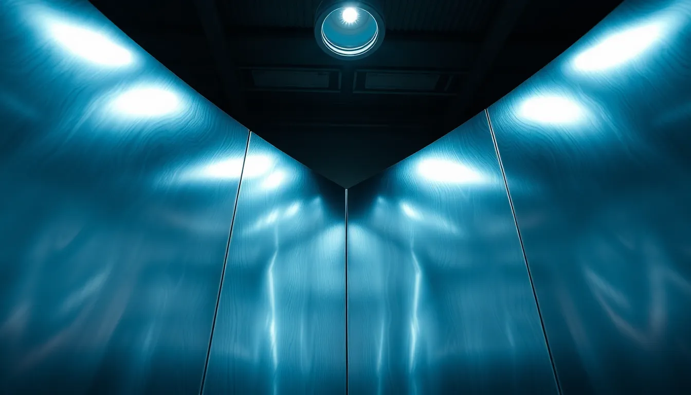 Dynamic Aluminum Panel Reflection