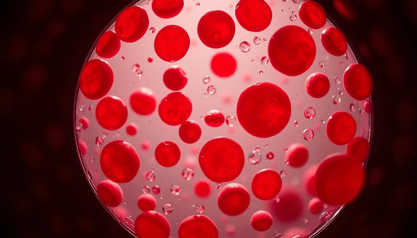 Human Blood Cells Microscopy