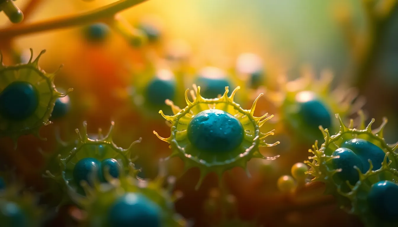 Artistic View of Plant Cells