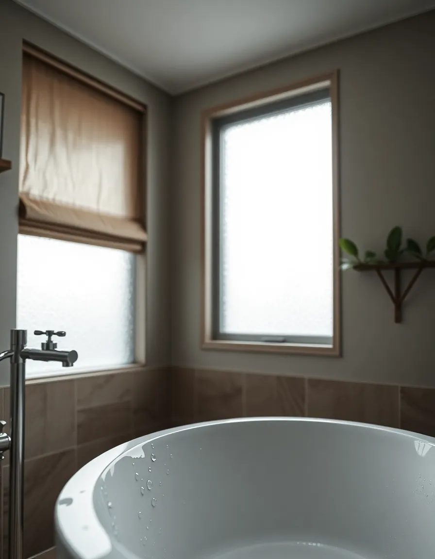 Close-Up of Serene Modern Bathroom