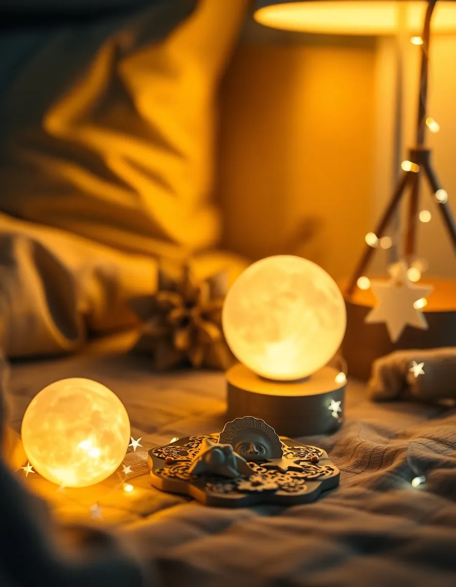 Cozy Lunar-Themed Night Decor