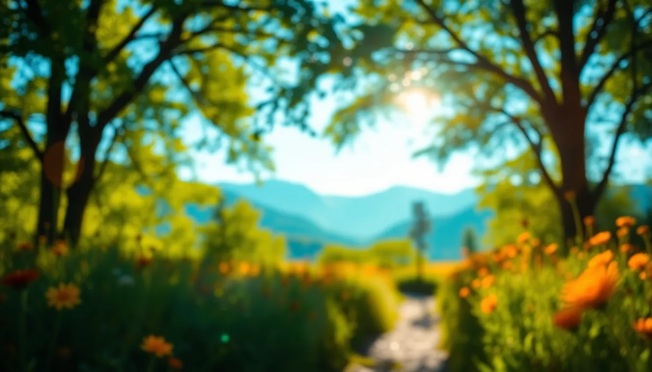 Hidden Mountain Lake Surrounded by Forest