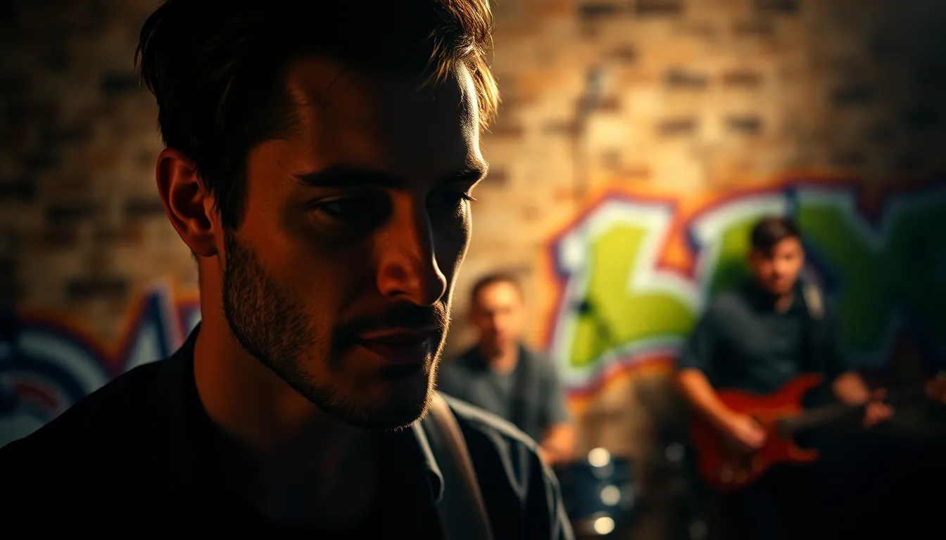 Intimate Jazz Performance in Urban Setting