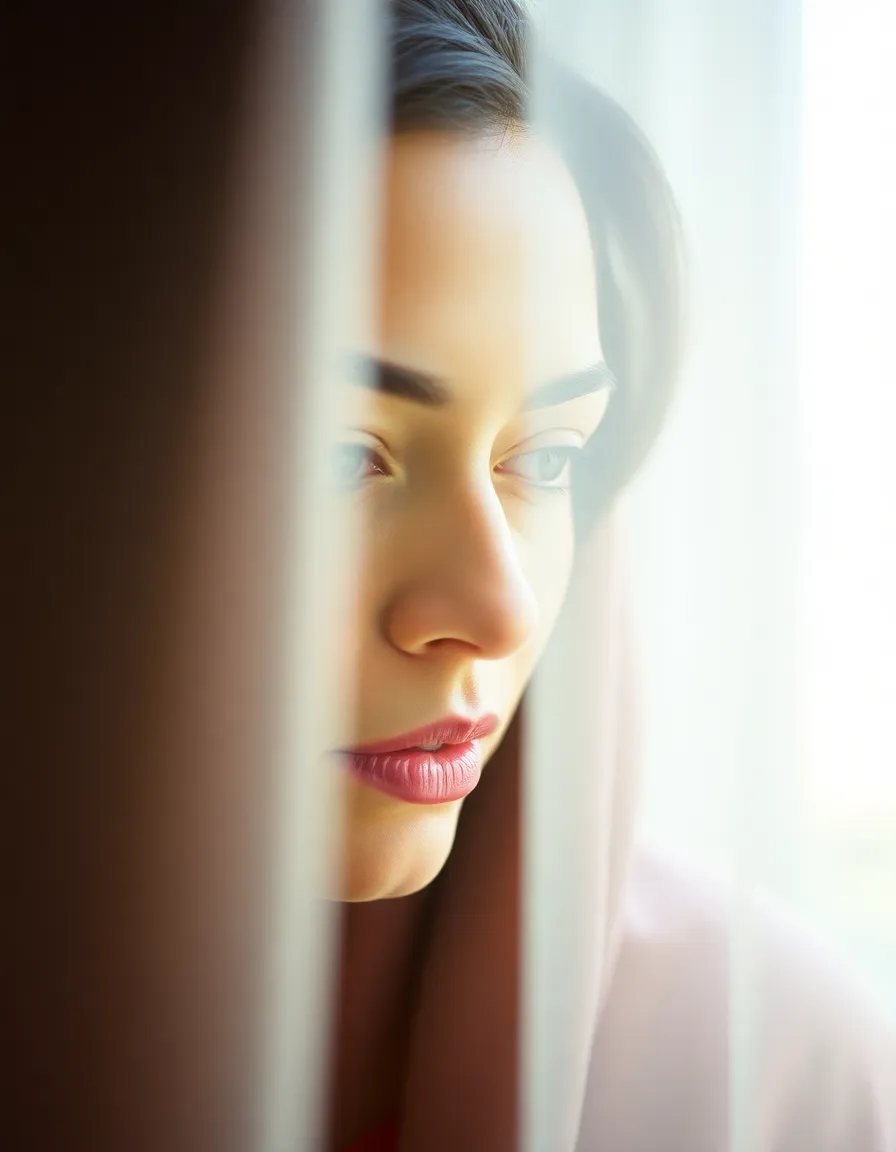 Portrait of a Singer in Reflection