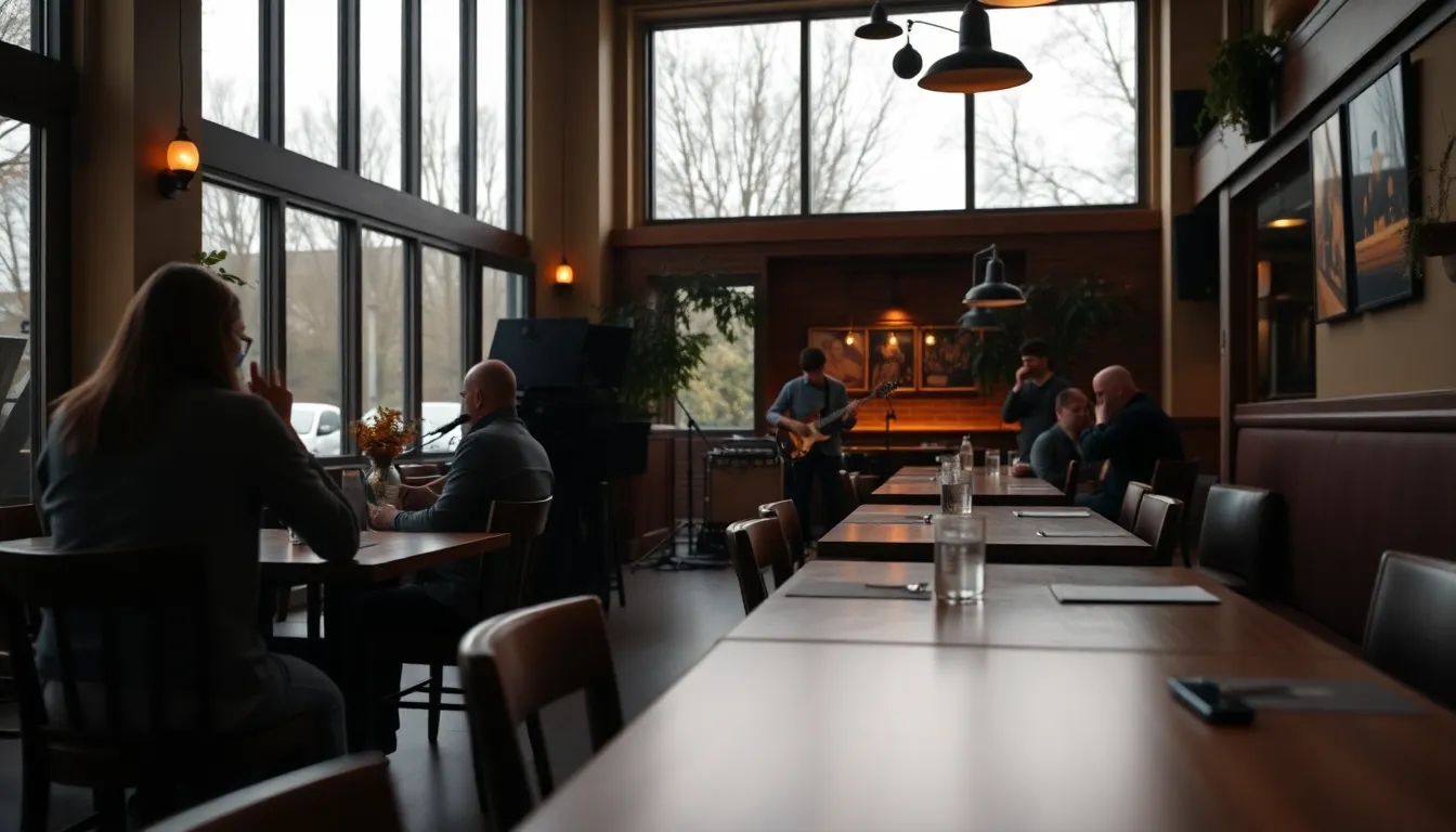 Cozy Café Band Performance