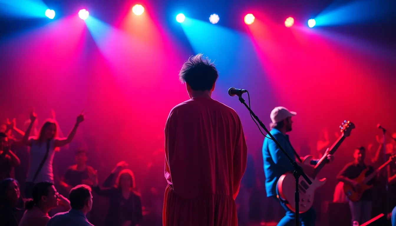 Live Concert Performance with Dynamic Lighting