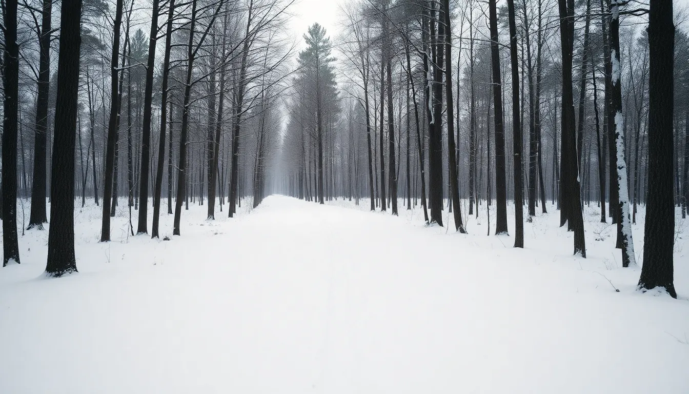 Cozy Cabin in a Snowy Mountain Landscape