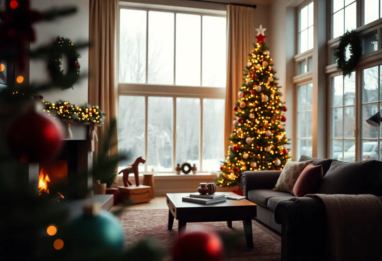 Charming New Year's Decor at Home