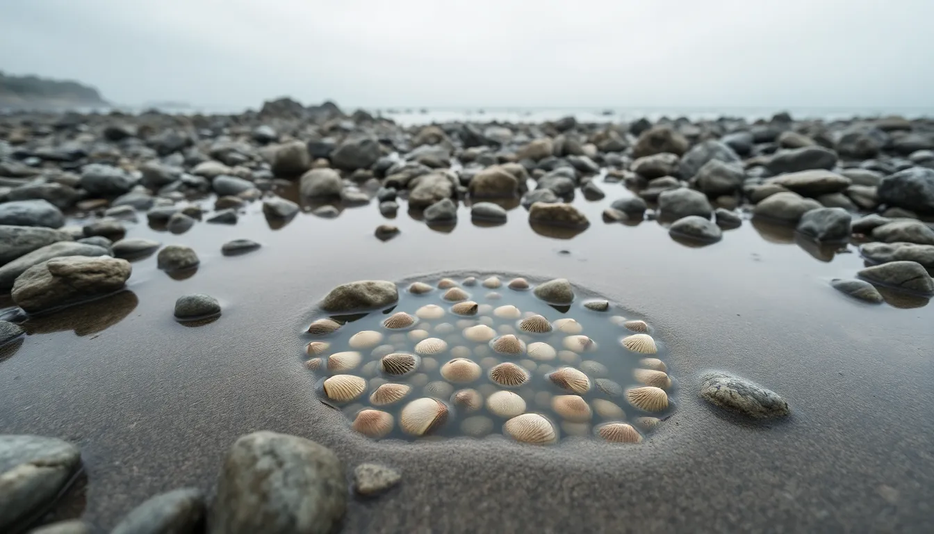 Misty Tide Pool at Rocky Beach