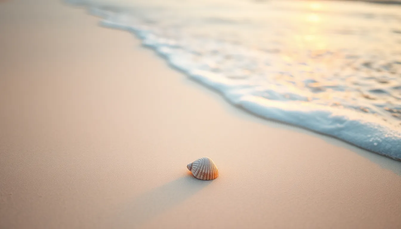 Serene Sunrise Beach Scene