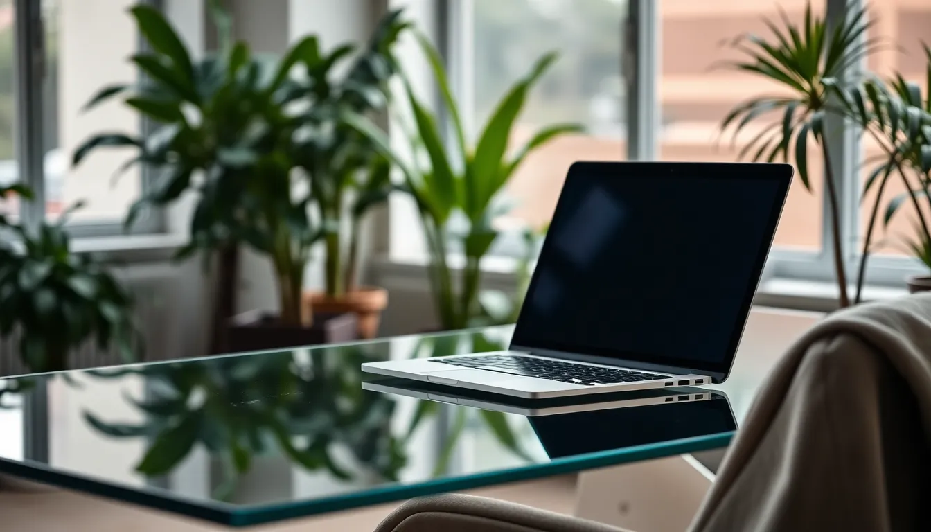 Modern Minimalist Office Space with Natural Light