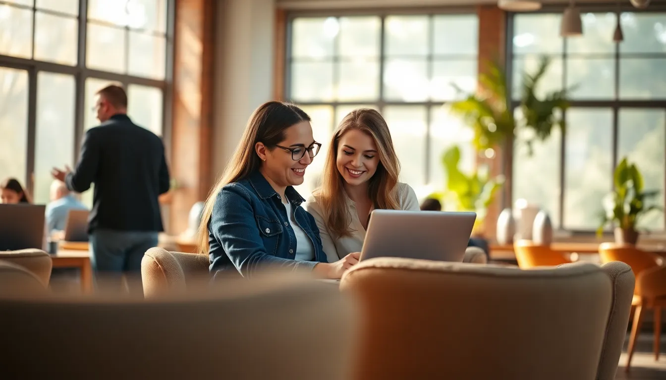 Vibrant Coworking Space Collaboration