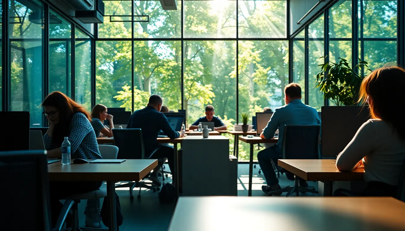 Creative Coworking Space in Action