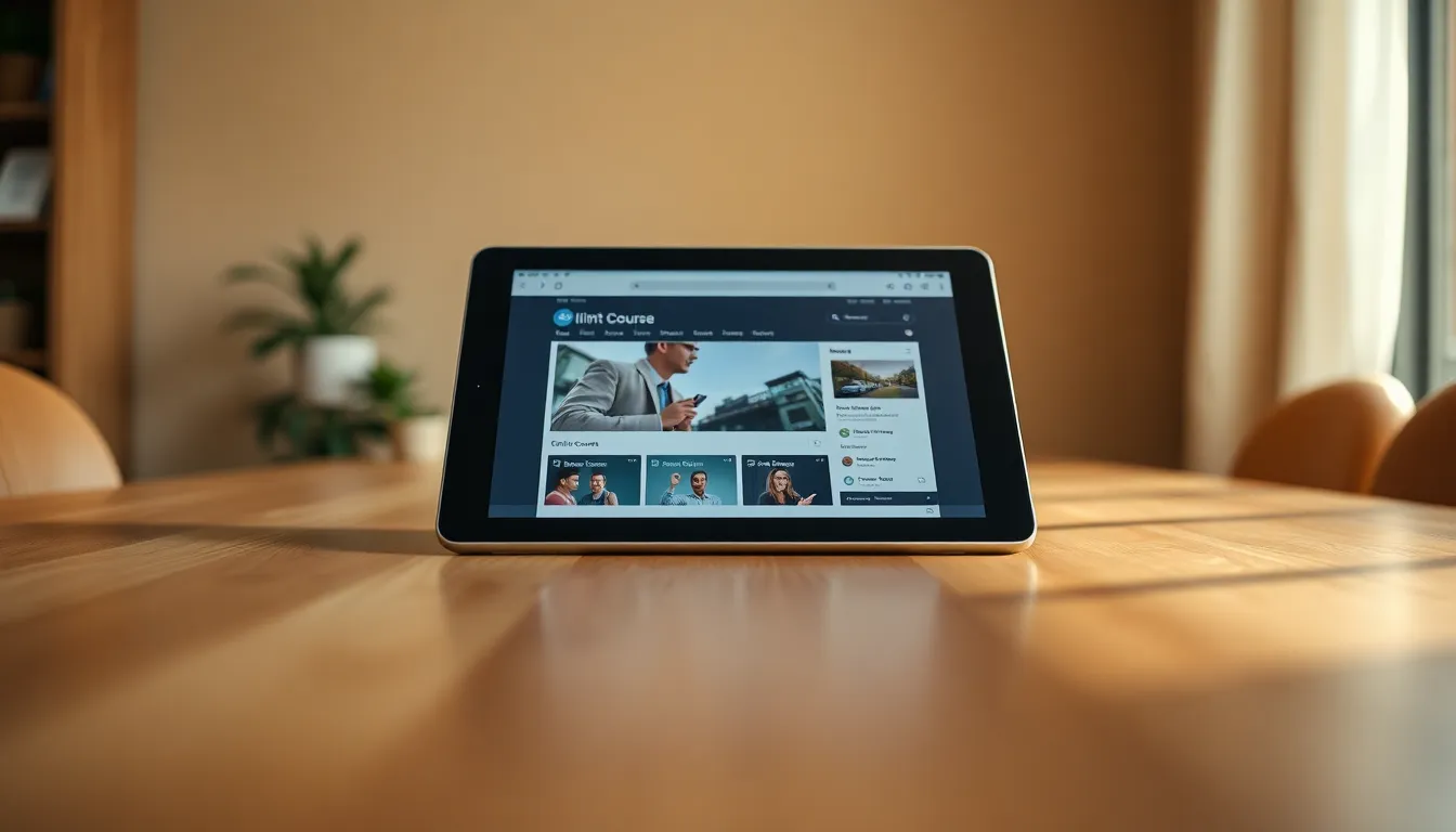 Close-Up Hands Engaged in Online Learning