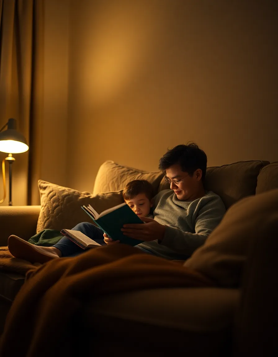This close-up image showcases an elegantly arranged plate of homemade baby food, beautifully lit by a warm tungsten lamp that casts a soft, inviting glow. The artistic presentation highlights the vibrant colors and textures of the food, creating a visually appealing scene. The shallow depth of field draws attention to the plate, allowing the viewer to appreciate the care and creativity involved in preparing nutritious meals for babies. This image is a perfect representation of the culinary side of parenting.
