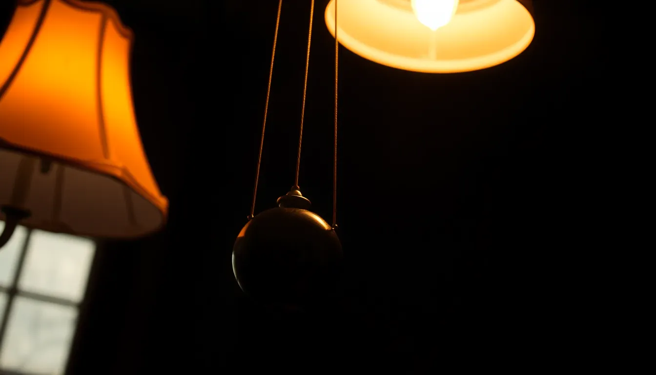 Pendulum Motion Representation in Dim Light