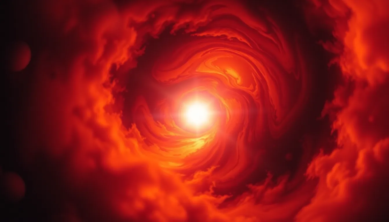 Vibrant Gas Giant in Space