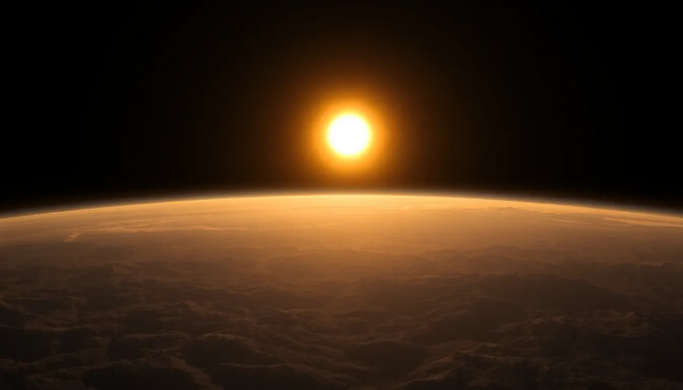 Exoplanet Under a Distant Star