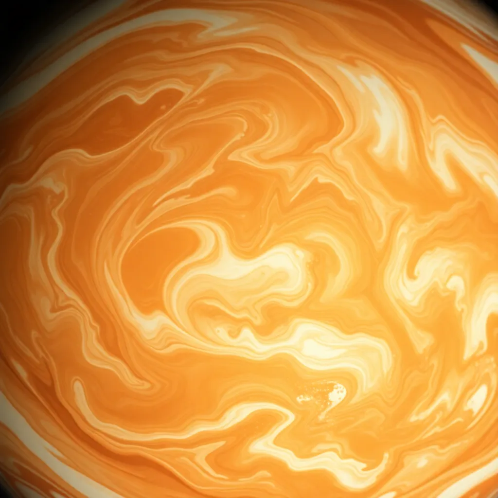 Close-Up of a Gas Giant