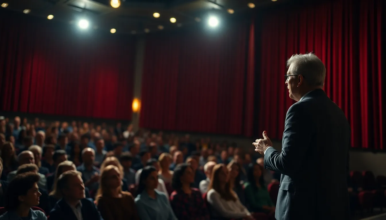 Formal Presentation in Auditorium