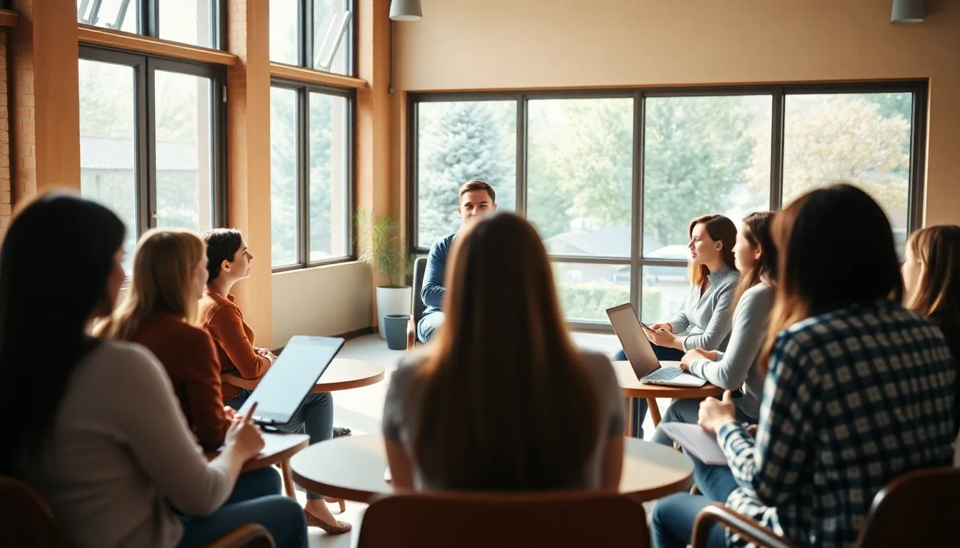 Facilitator Engaging Workshop Participants