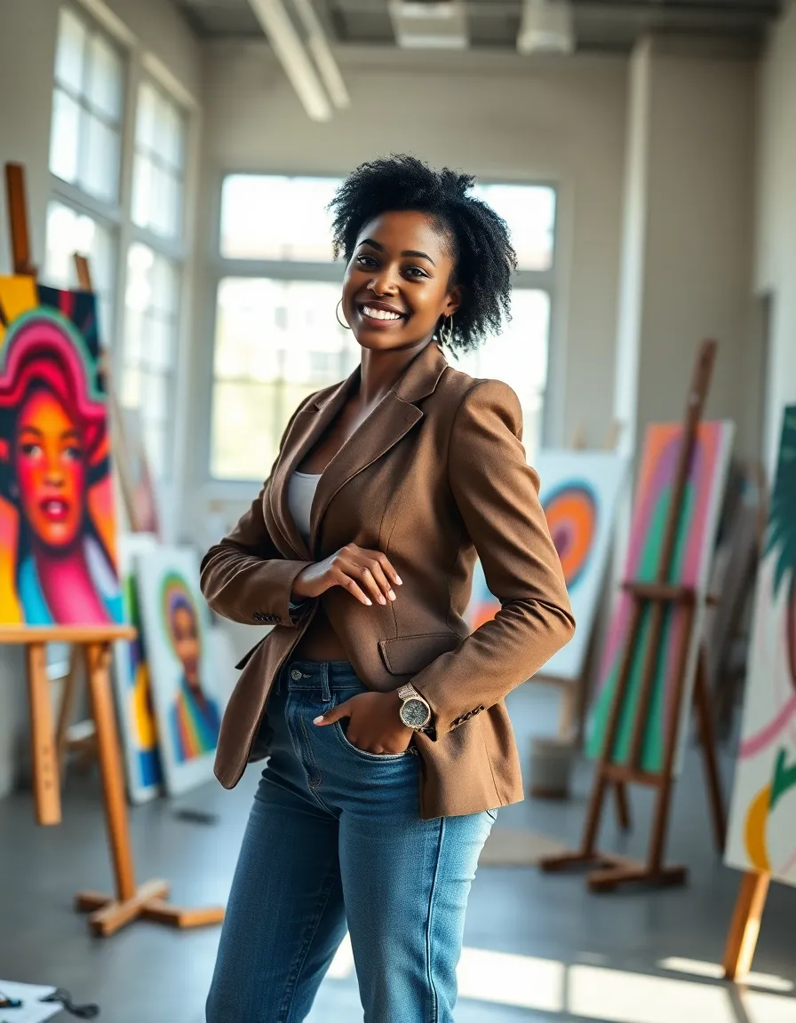 Creative Professional in Artistic Studio