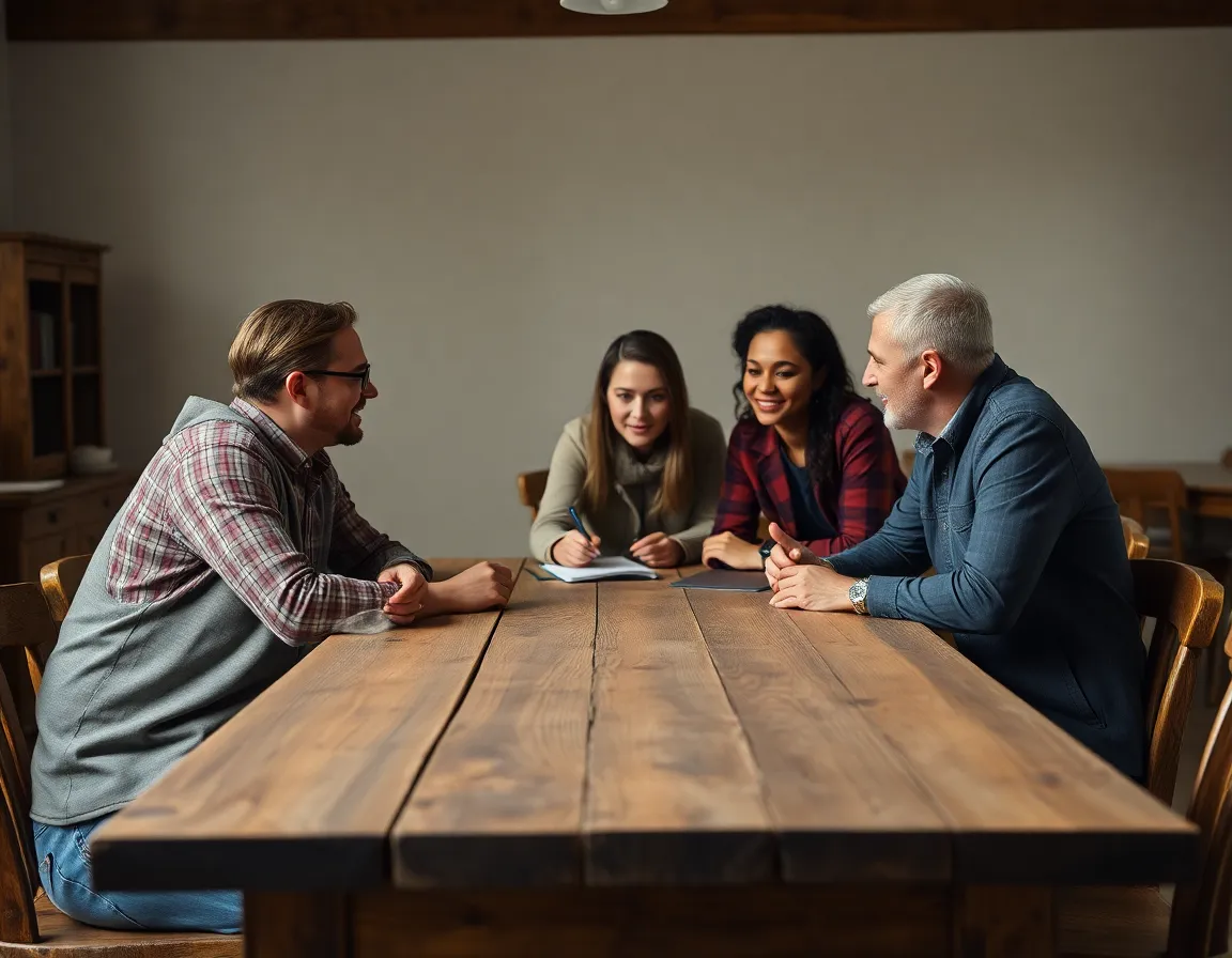 Diverse Professionals Collaborating