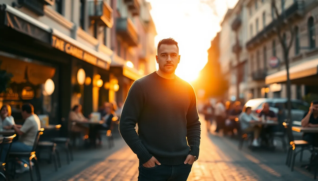 Urban Professional at Sunset Cafe