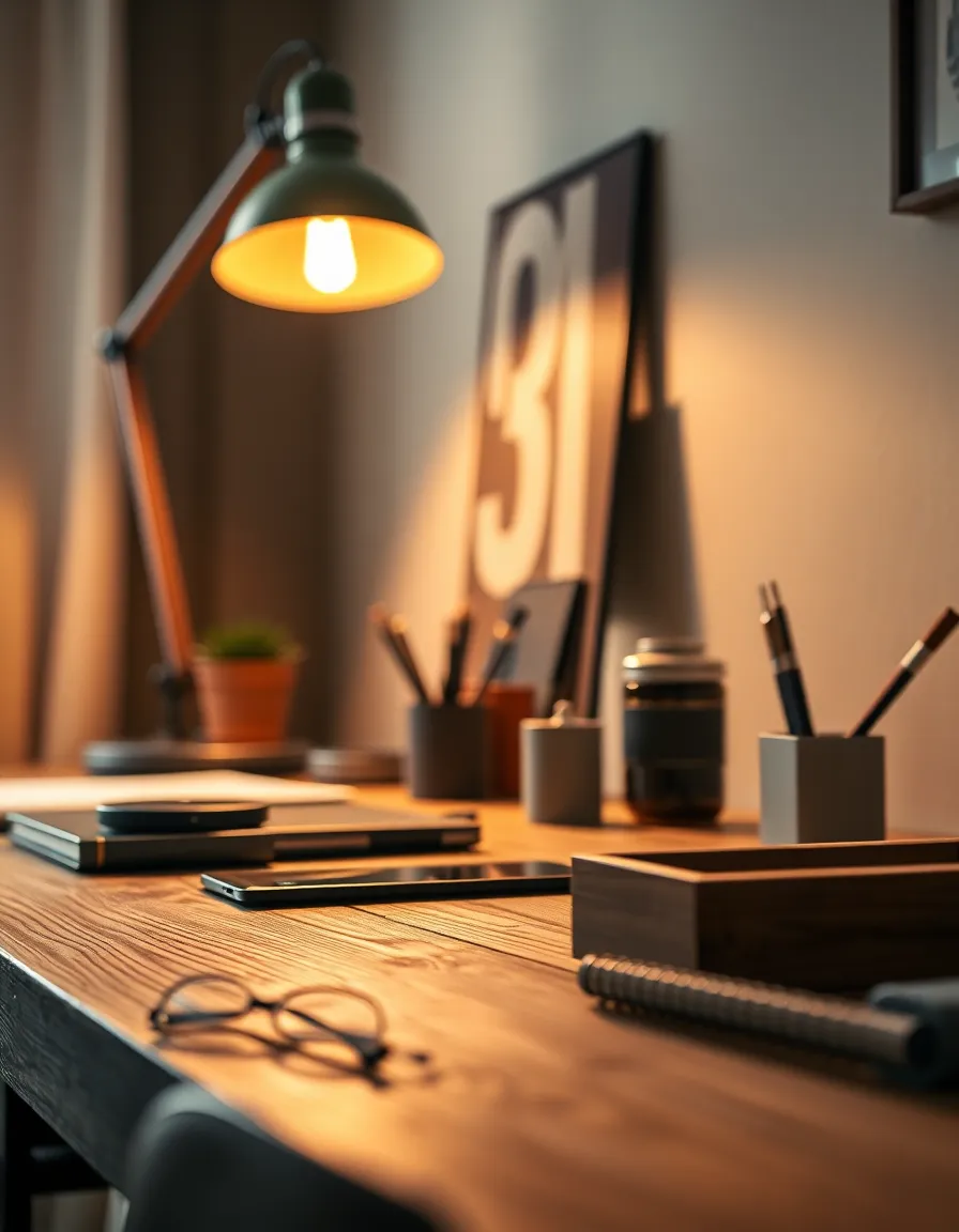 Stylish Home Office Workspace Design