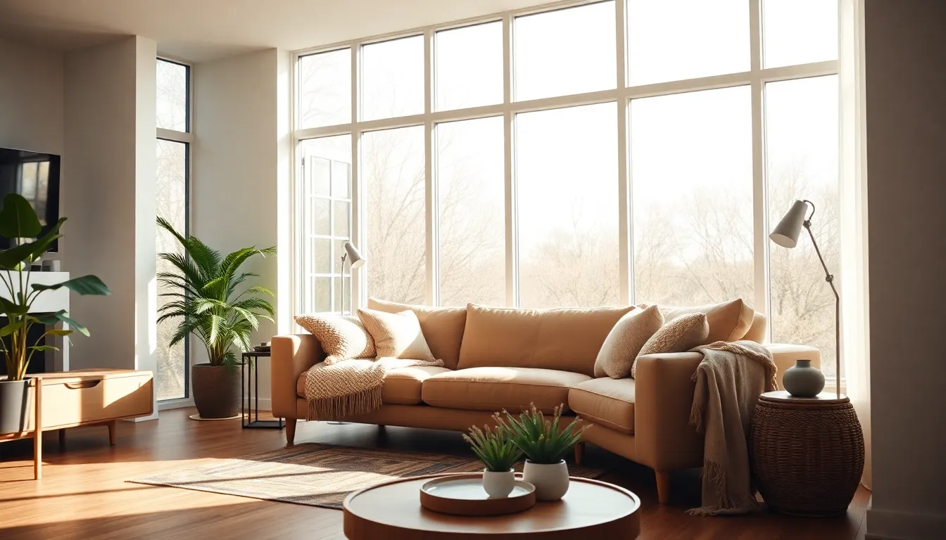 Modern Scandinavian Living Room Interior