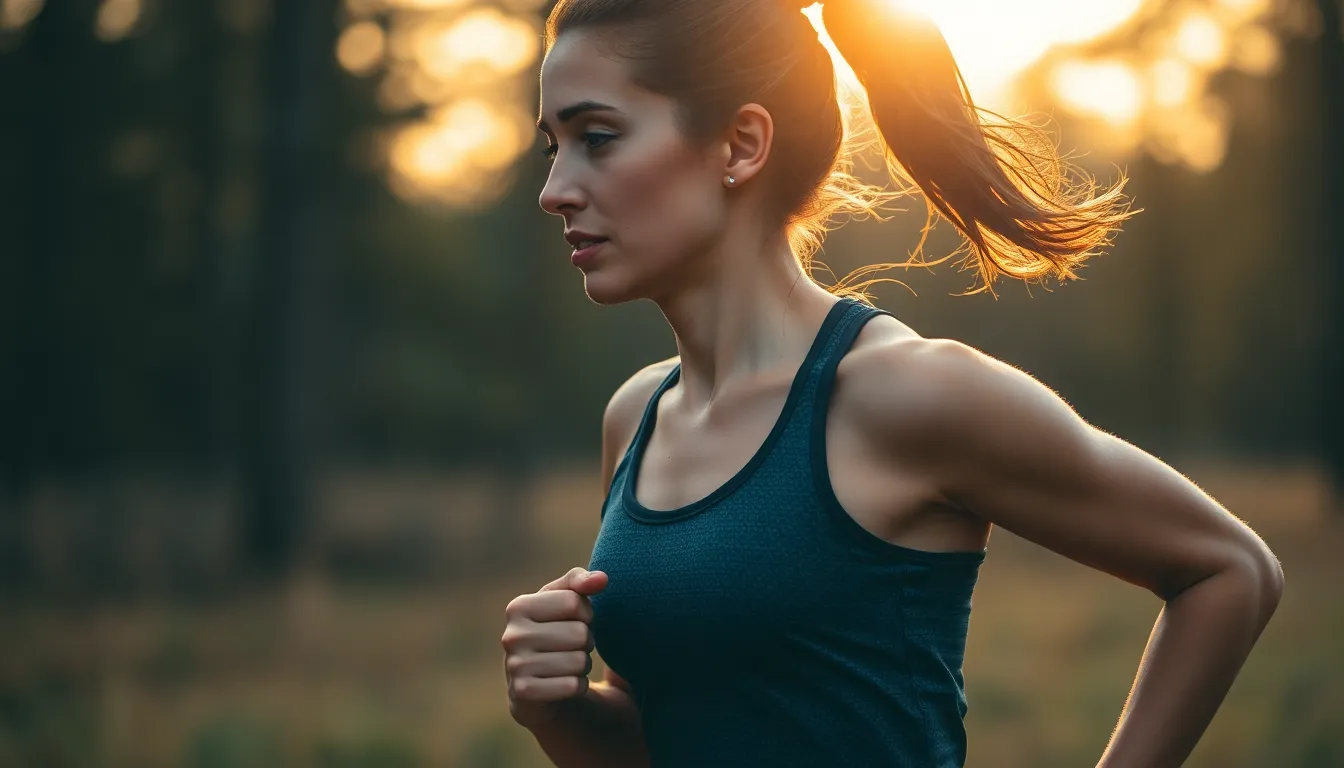 Evening Jog in the Park