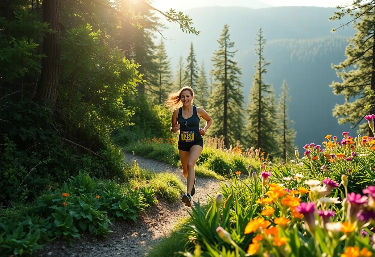 Trail Runner in Nature