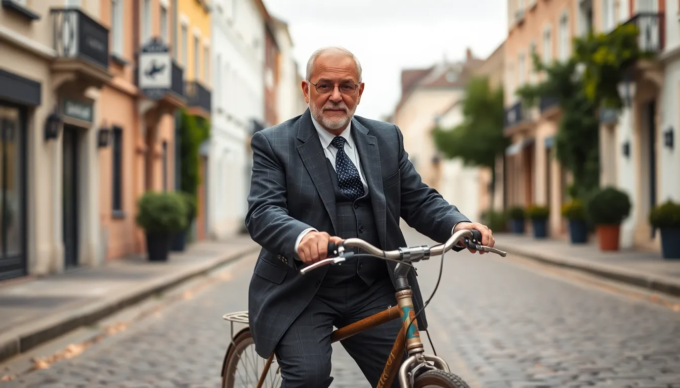 Elderly Couple Walking Hand-in-Hand