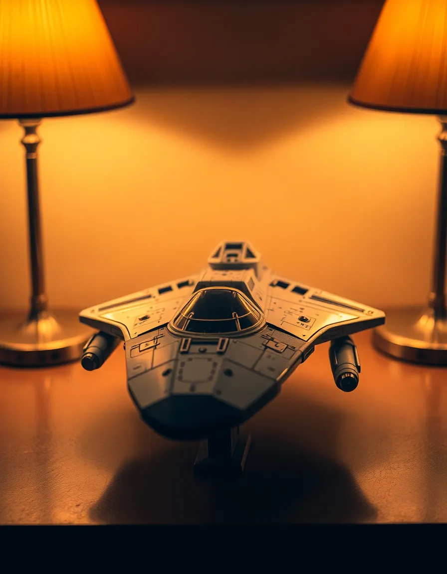 Futuristic Spacecraft Model