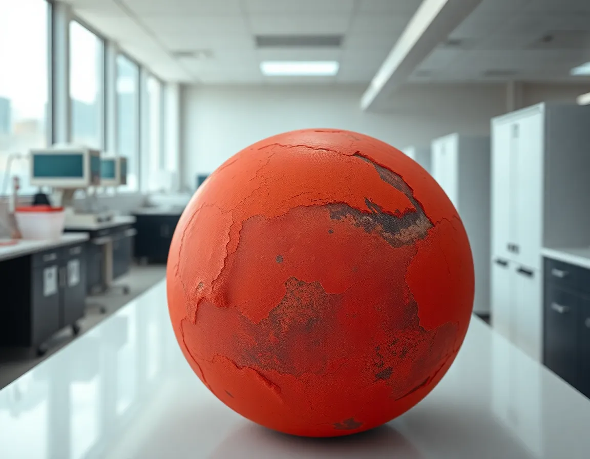 Mars Model in Scientific Laboratory