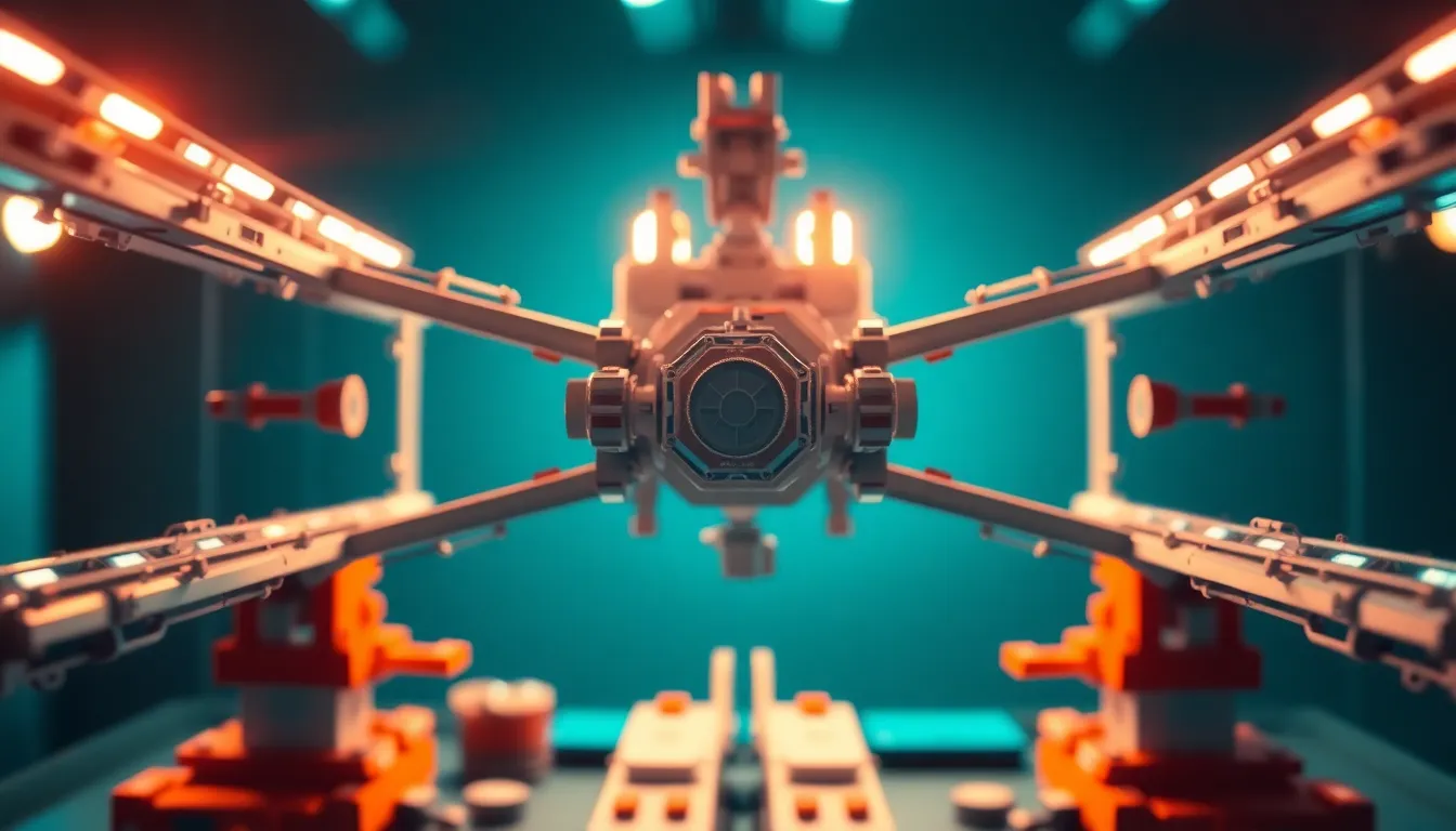 Detailed Model of a Space Station