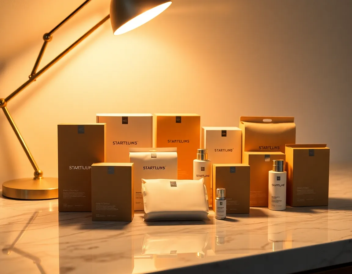 Luxuriously Packaged Startup Products